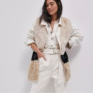 Anthropologie Faux Fur Vest | One Size Fits Most